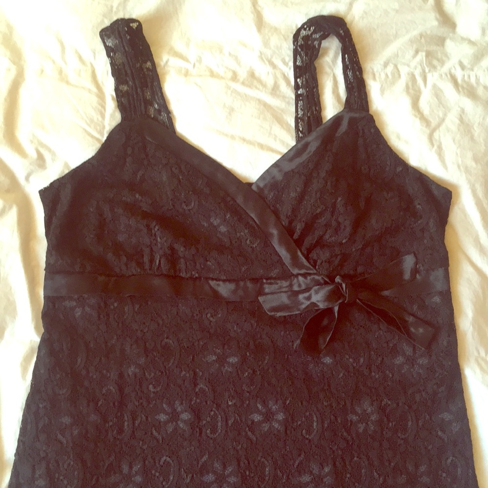 Plus size little black dress